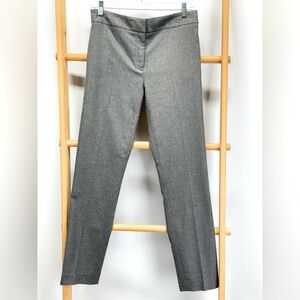 ELLIOTT LAUREN Gray flat front Straight Leg Trousers size 4